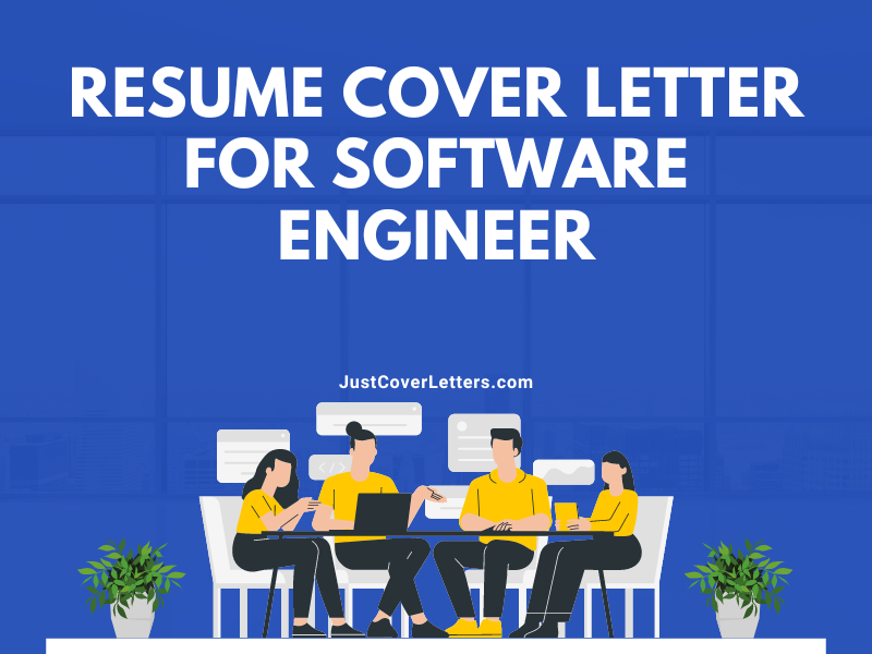 Resume Cover Letter for Software Engineer