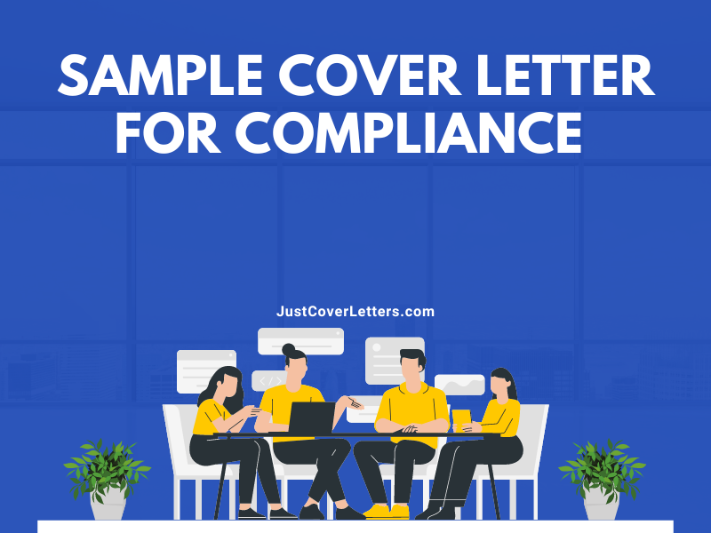 Sample Cover Letter for Compliance 
