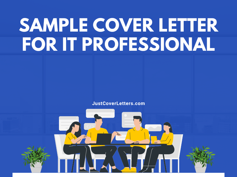 Sample Cover Letter for It Professional