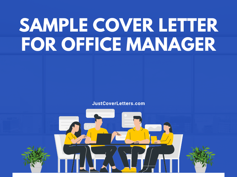 Sample Cover Letter for Office Manager
