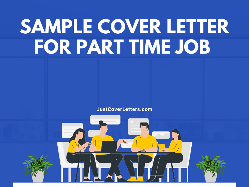 Sample Cover Letter for Part Time Job 