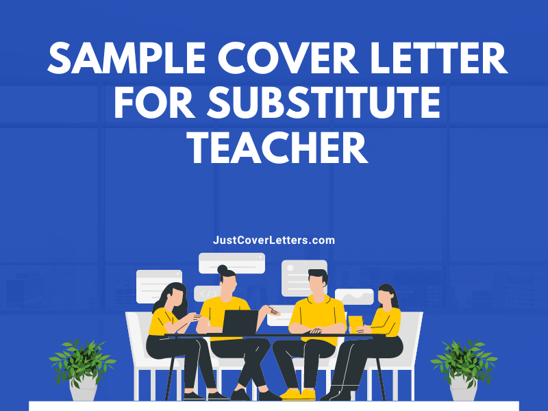 Sample Cover Letter for Substitute Teacher