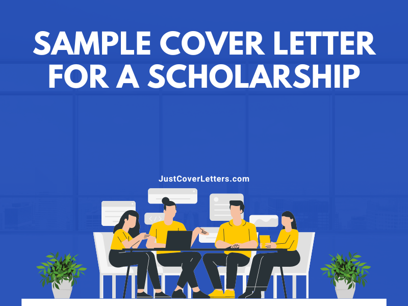 Sample Cover Letter for a Scholarship